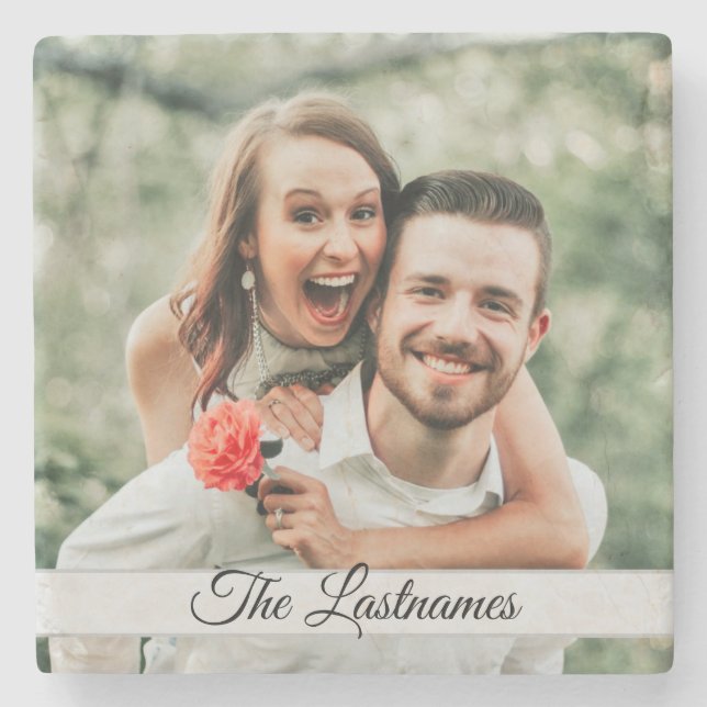 Skapa din egen fotobild stenunderlägg (Framsidan)