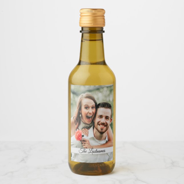 Skapa din egen fotobild vinetikett (Framsida)