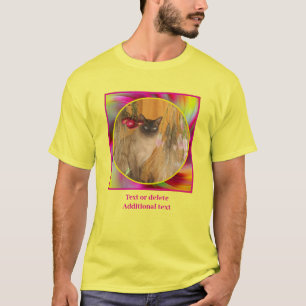 Skapa din egen fotofärgade virvlar ram  t shirt