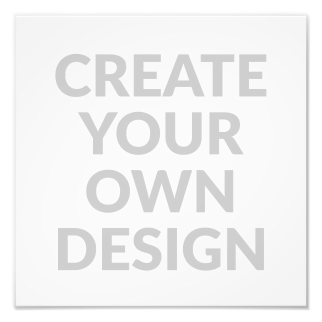 Skapa Din Egen Fotoförstoring Fototryck (Framsidan)