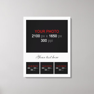 Skapa din egen fotokollage 004 canvastryck