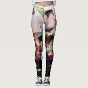 Skapa din egen fotokollage 4 bilder leggings