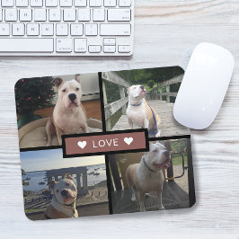 Skapa din egen fotokollage för Hund Musmatta