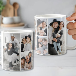 Skapa din egen fotokollage kaffemugg