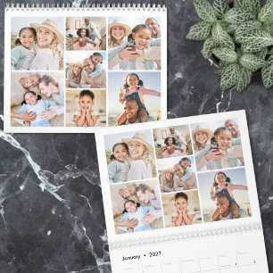 Skapa din egen fotokollage kalender