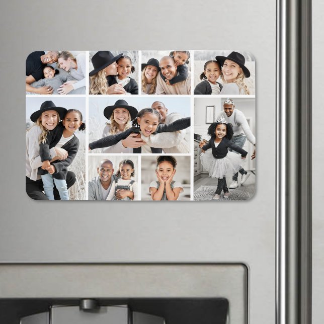 Skapa din egen fotokollage magnet (Create Your Own Photo Collage Magnet )