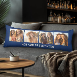 Skapa Din Egen Fotokollage Marin 4 Bilder Kroppskudde