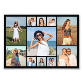 Skapa din egen fotokollage med 11 bilder i förstor fototryck