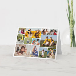 Skapa din egen fotokollage med 12 bilder kort