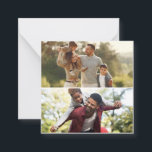 Skapa din egen fotokollage med 2 bilder anteckningskort<br><div class="desc">Anpassa din egen personliga fotografering. Du kan skapa denna anpassade produkt för speciella tillfällen som bröllop,  födelsedagar,  jul,  högtider,  minnesstunder,  examen,  årsdagar och mer. Det kan också ges som en present till din bästa vän,  nära vän,  familj och släktingar.</div>