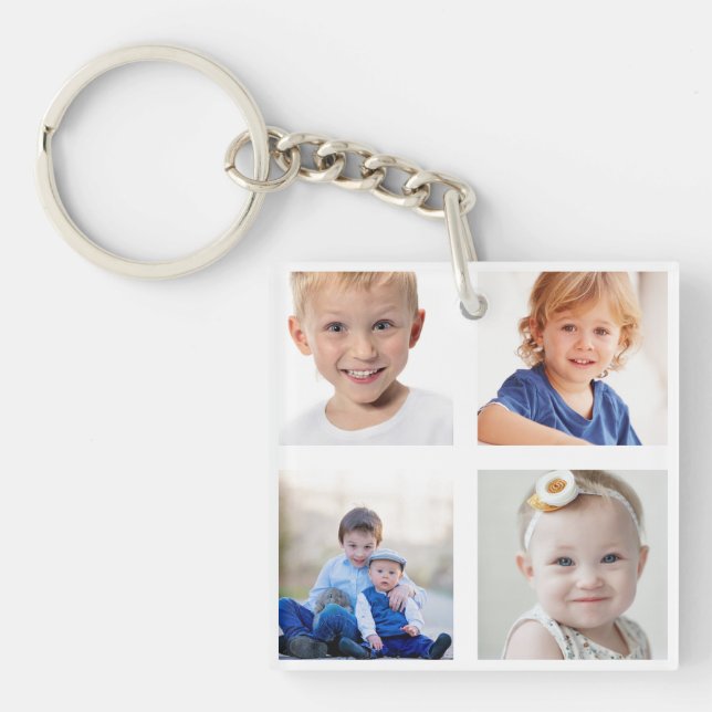 Skapa din egen fotokollage med 8 barnbilder (Framsidan)