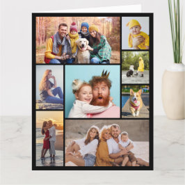 Skapa din egen fotokollage med 8 bilder kort