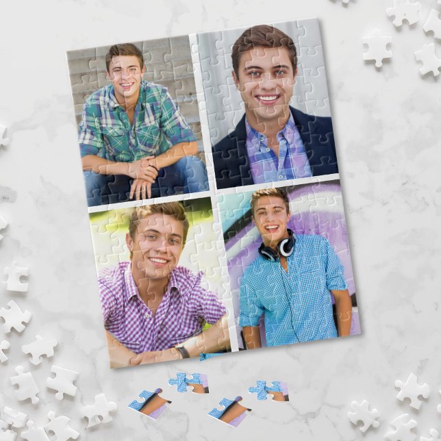 Skapa din egen fotokollage pussel (Create your Own Photo Collage Jigsaw Puzzle)