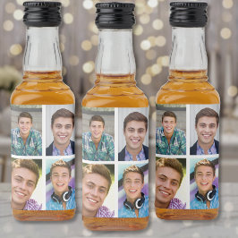 Skapa Din Egen Fotokollage Spritflaskor Etikett