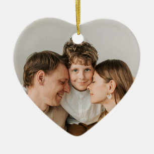 Skapa din egen fotokryssning DIY Julgransprydnad Keramik