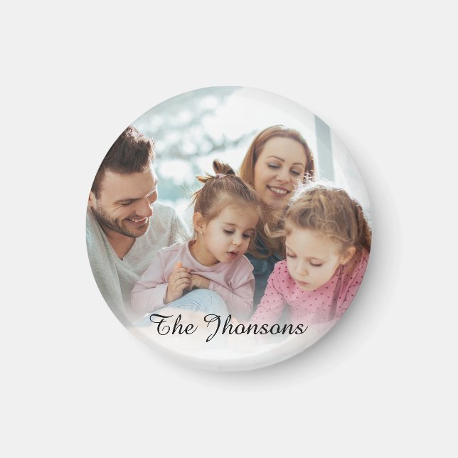 Skapa din egen fotokryssning DIY Magnet (Framsidan)