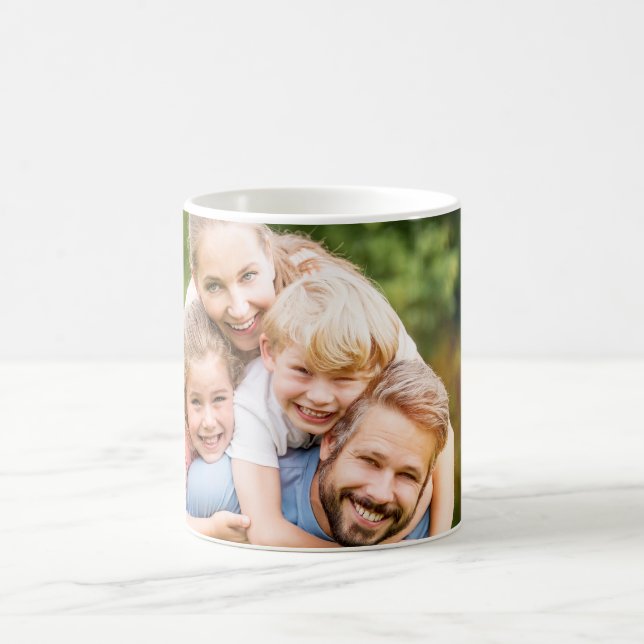 Skapa din egen fotokryssningsbild DIY Kaffemugg (Center)