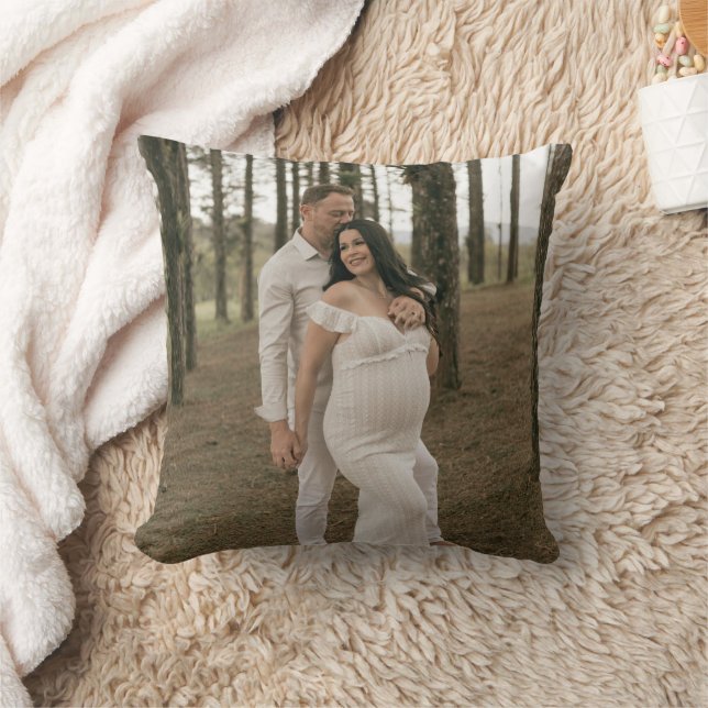 Skapa din egen fotokryssningsbild DIY Kudde (Filt)