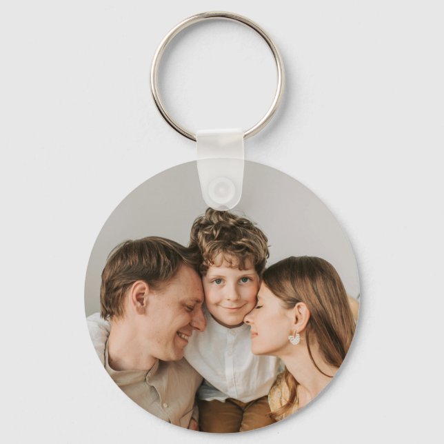 Skapa din egen fotokryssningsbild DIY Nyckelring (Framsida)