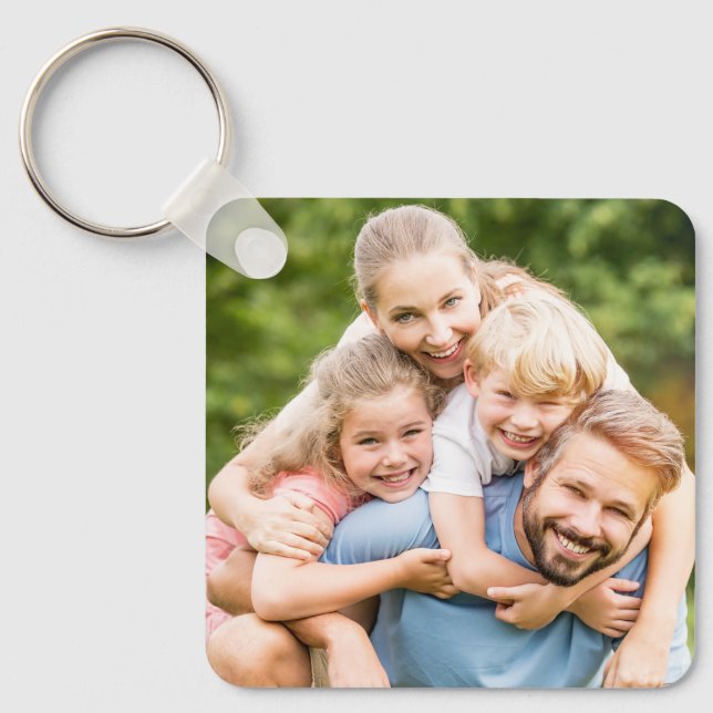 Skapa din egen fotokryssningsbild DIY Nyckelring (Framsida)