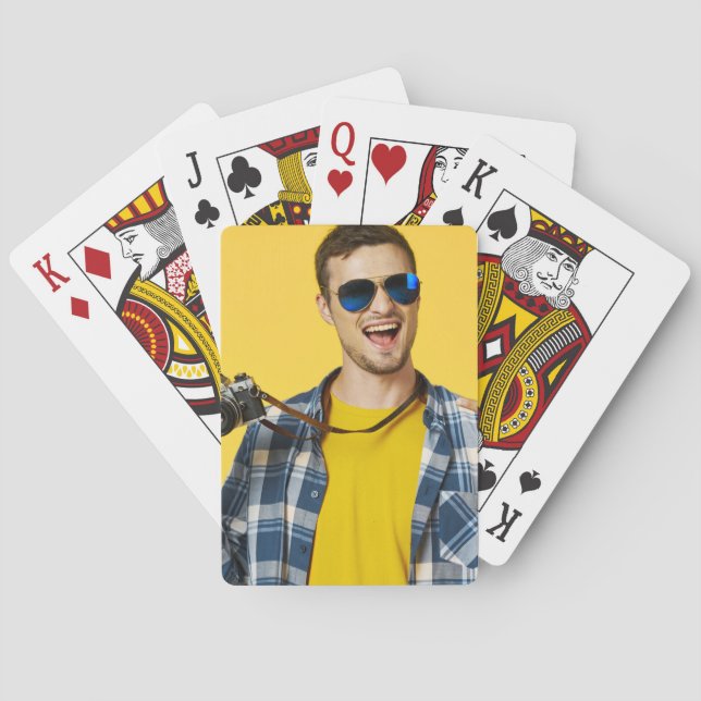 Skapa din egen fotokustombild casinokort (Baksidan)