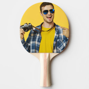 Skapa din egen fotokustombild pingisracket