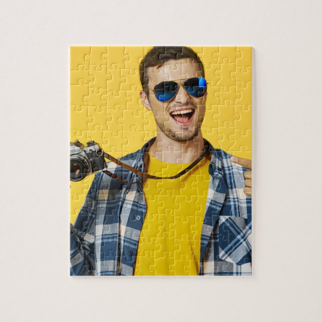 Skapa din egen fotokustombild pussel (Vertikal)