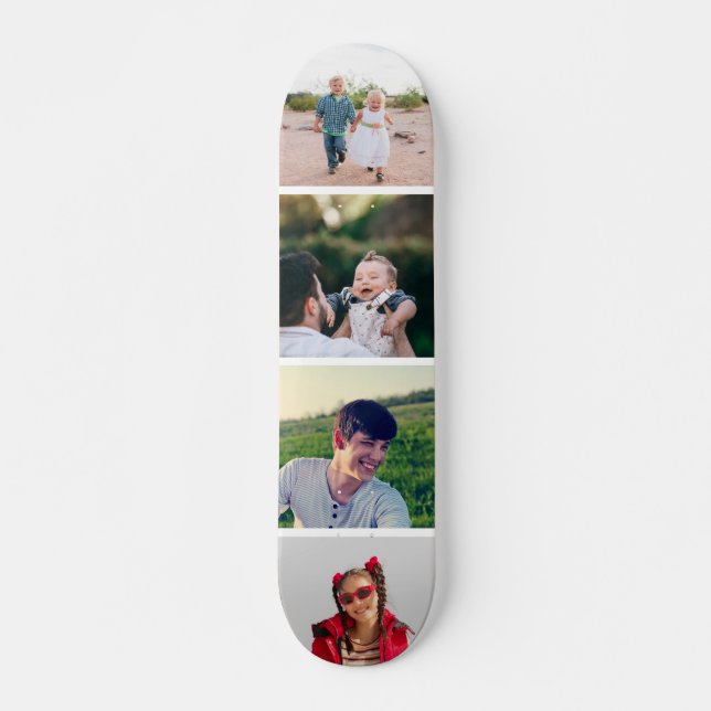 Skapa din egen fotomall specialdesignad  mini skateboard bräda 18,5 cm (Framsida)