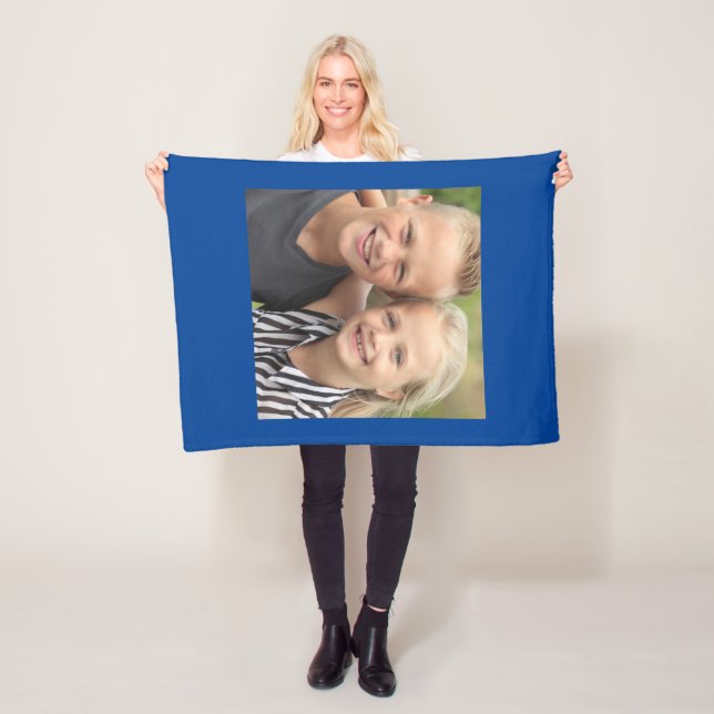 Skapa din egen fotopapper fleecefilt (På plats)