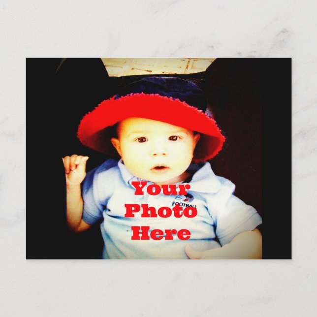 Skapa din egen fotopresentmall vykort (Framsida)