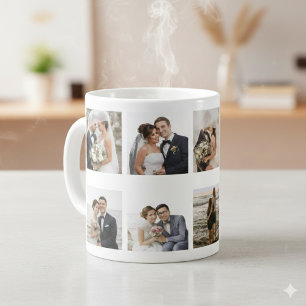 Skapa din egen fotosamlingskafett Mugg