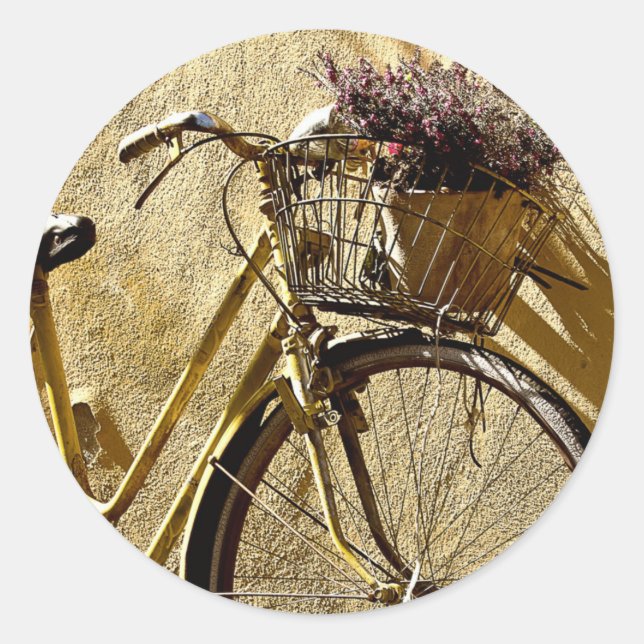 Skapa din egen fotostämplingsmall runt klistermärke (Framsida)