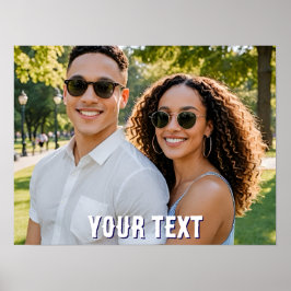 skapa din egen fototextkampanj poster