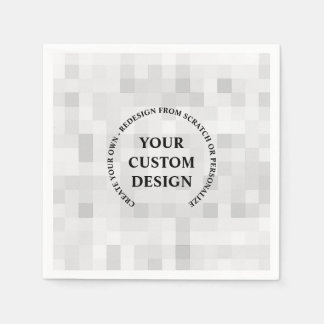 Skapa din egen fullständiga Anpassningsbar Pappersservett