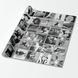 Skapa-Din-Egen gåvasjal för Collage 42-Photo Presentpapper