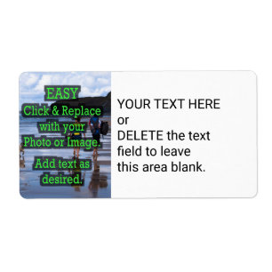 Skapa din egen genom att klicka på och ersätta bil fraktsedel