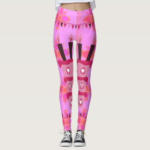 Skapa din egen Glad födelsedag tillfälle kläder Leggings