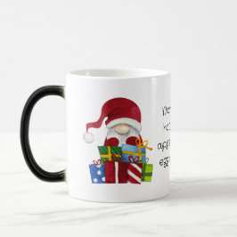Skapa din egen glad jul Tomte & presenter Magisk Mugg