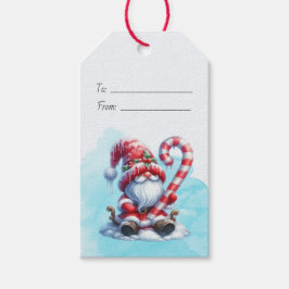 Skapa Din Egen Glada Godisstav Tomte till Julen Presentetikett
