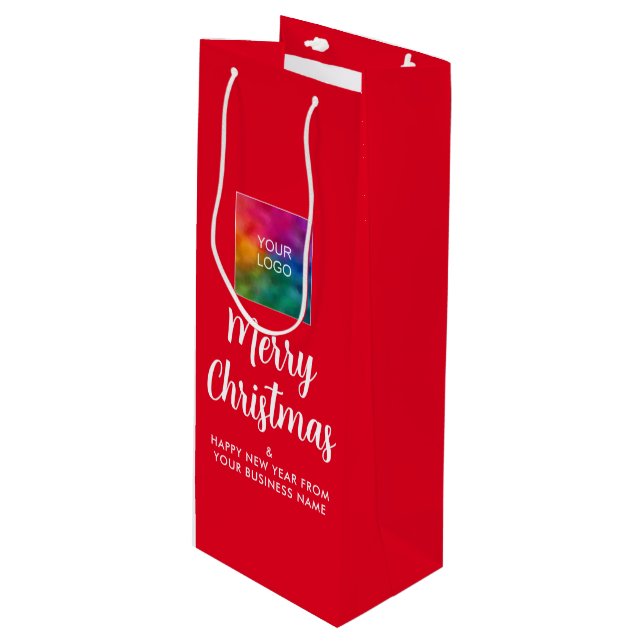 Skapa din egen glada jul logotypmall (Framsidan Vinklad)