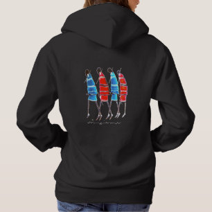 skapa din egen: Glada människor Maasai-krigare går T Shirt