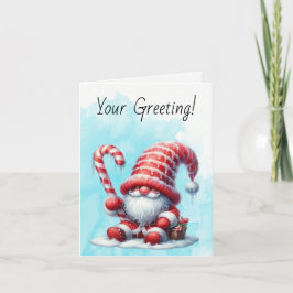 Skapa din egen God Peppermint-jultoma Helgkort