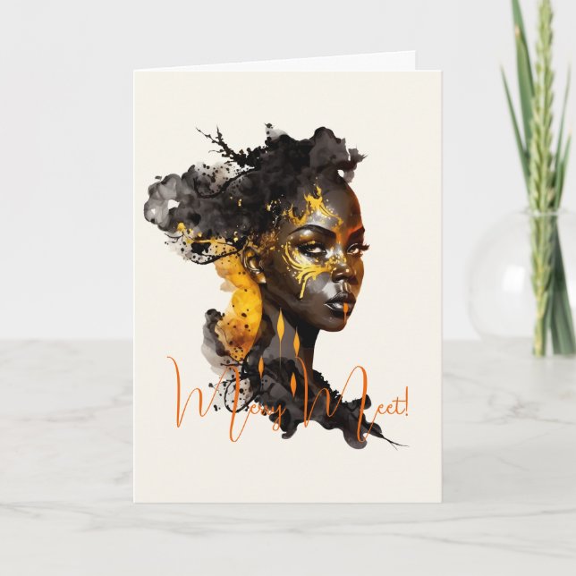 Skapa din egen Golden Goddess Kort (Framsida)