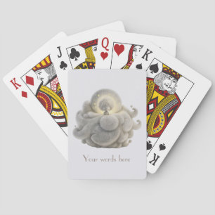 Skapa din egen gosse Mari Måne i moln Casinokort