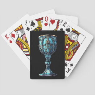 Skapa din egen gotiska Blue Chalice Casinokort