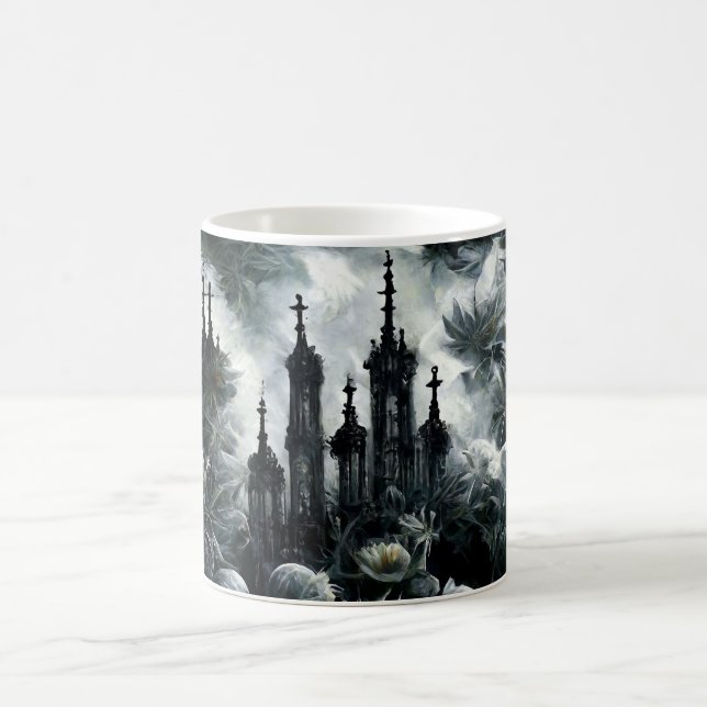 Skapa din egen gotiska trädgård magisk mugg (Center)