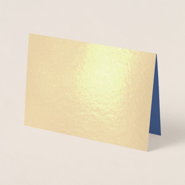 Skapa din egen grått-blå redigerbar folierat kort (Framsida)