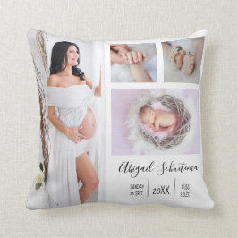Skapa din egen Gravid och Baby Photo Keepsak Kudde