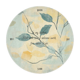 Skapa Din Egen Grön Och Gul Blommig Minimalistisk