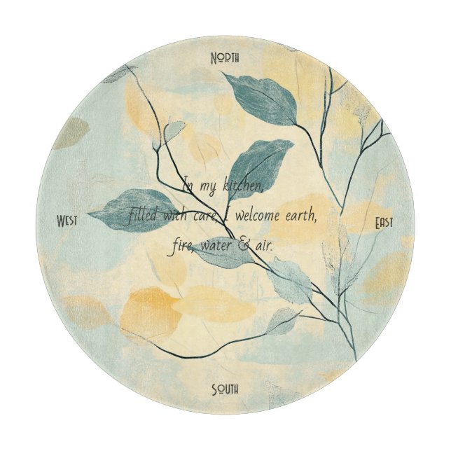Skapa Din Egen Grön Och Gul Blommig Minimalistisk (Framsidan)
